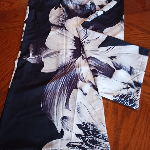 Summer Tropical Print Casual Pants - Picture 2 of 5